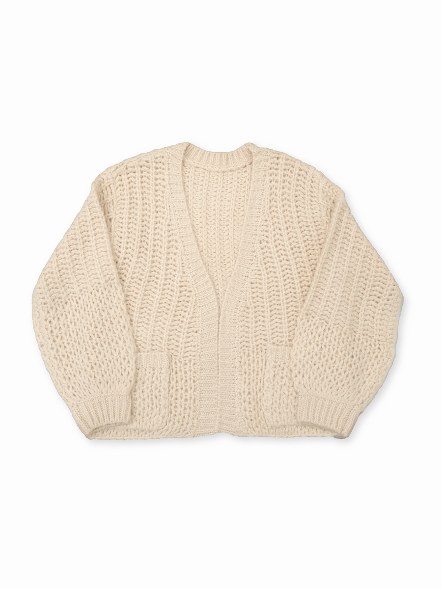 ローゲージニットカーディガン