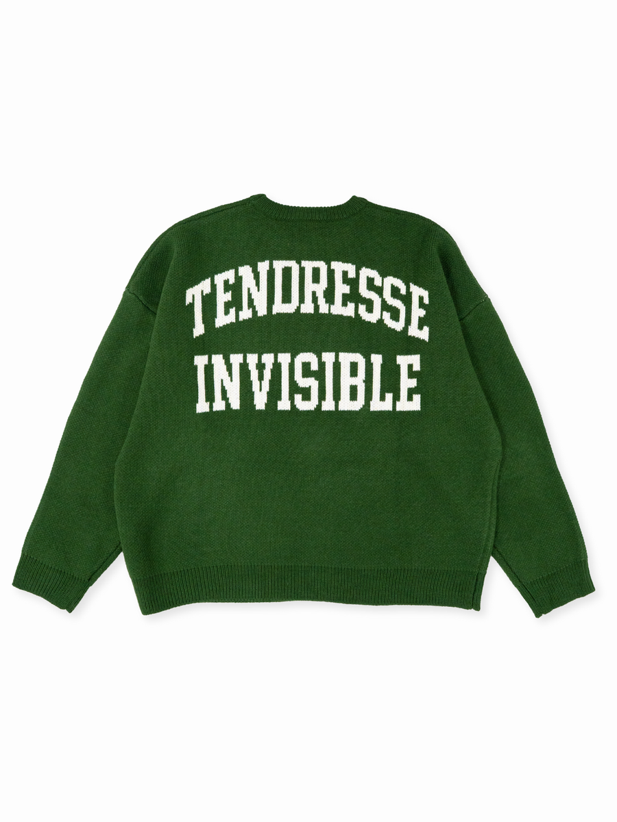 オーバーサイズカレッジニット