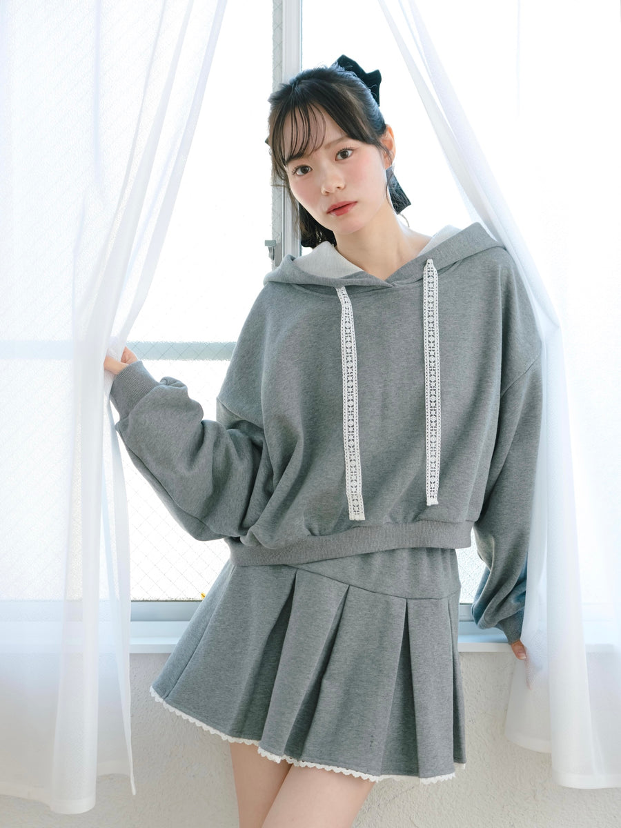 レースパーカーセットアップ