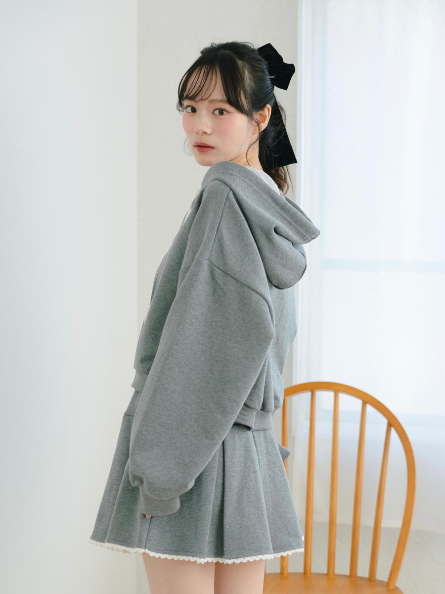 レースパーカーセットアップ