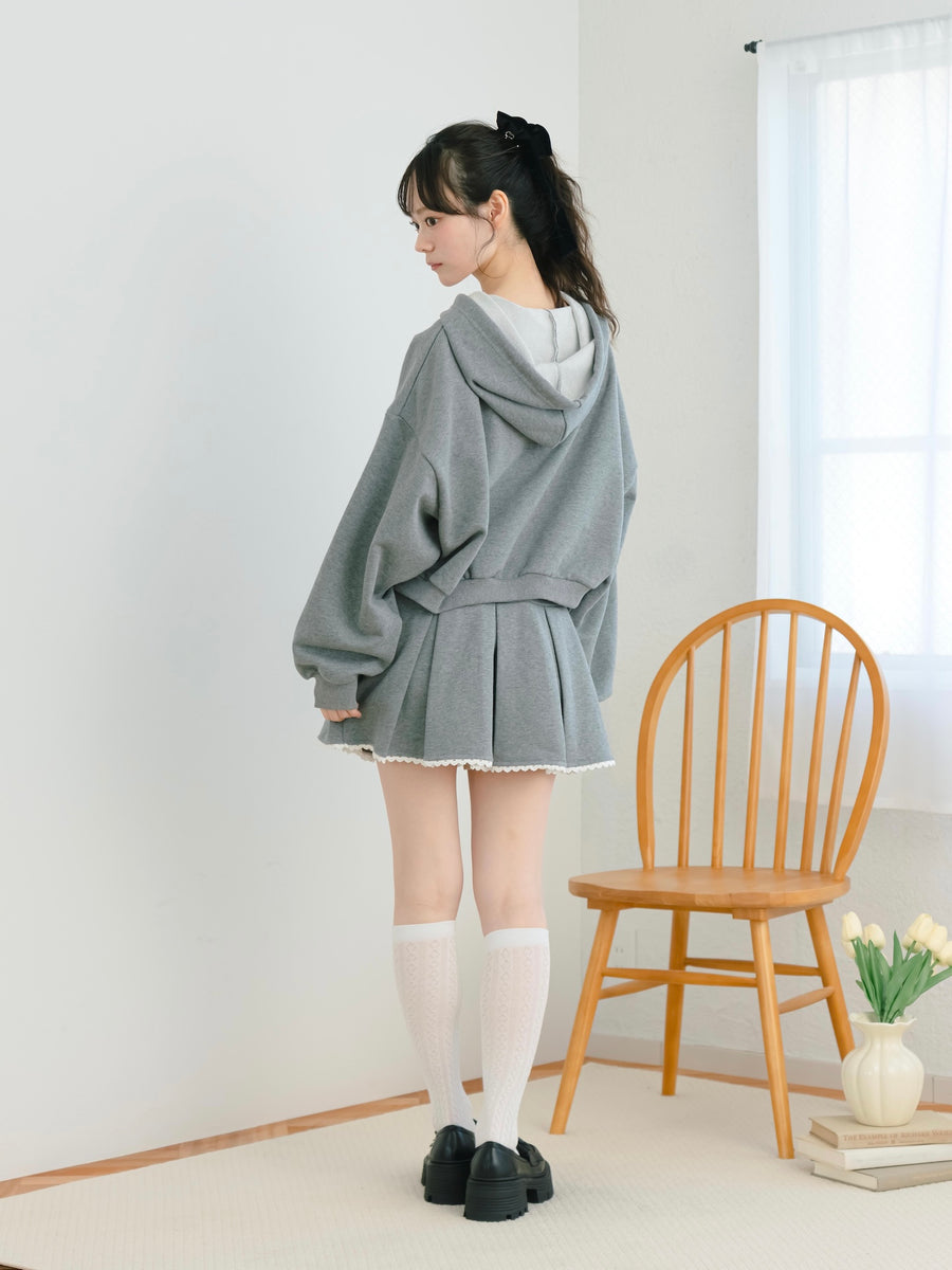 レースパーカーセットアップ