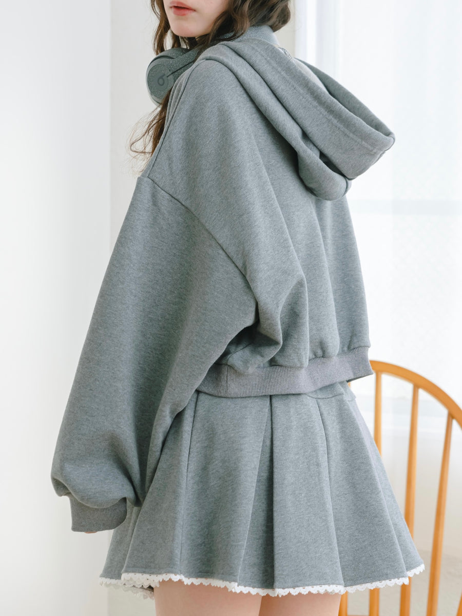 レースパーカーセットアップ