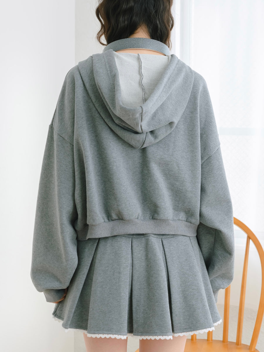 レースパーカーセットアップ