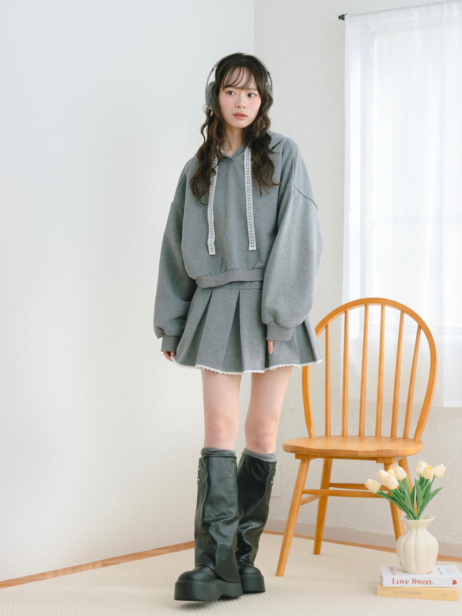 レースパーカーセットアップ