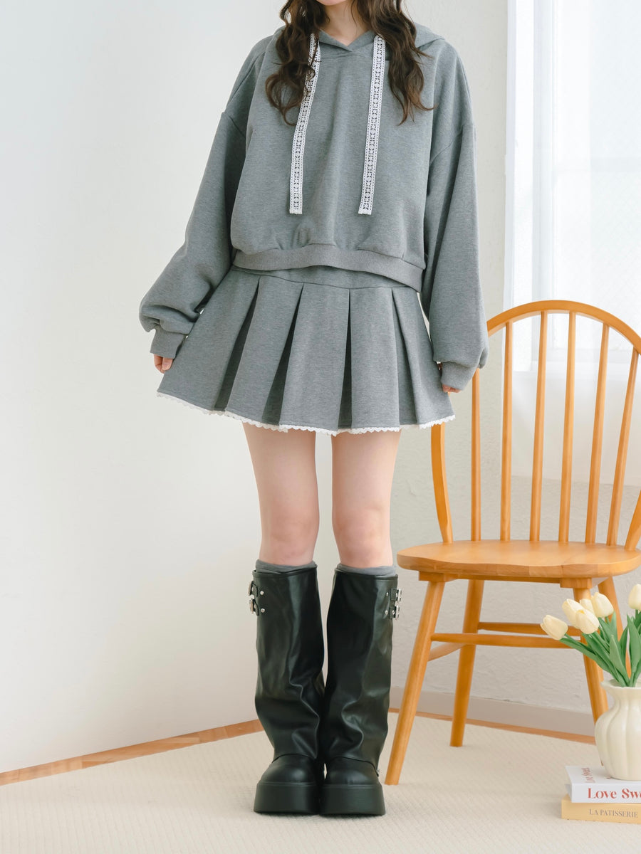 レースパーカーセットアップ