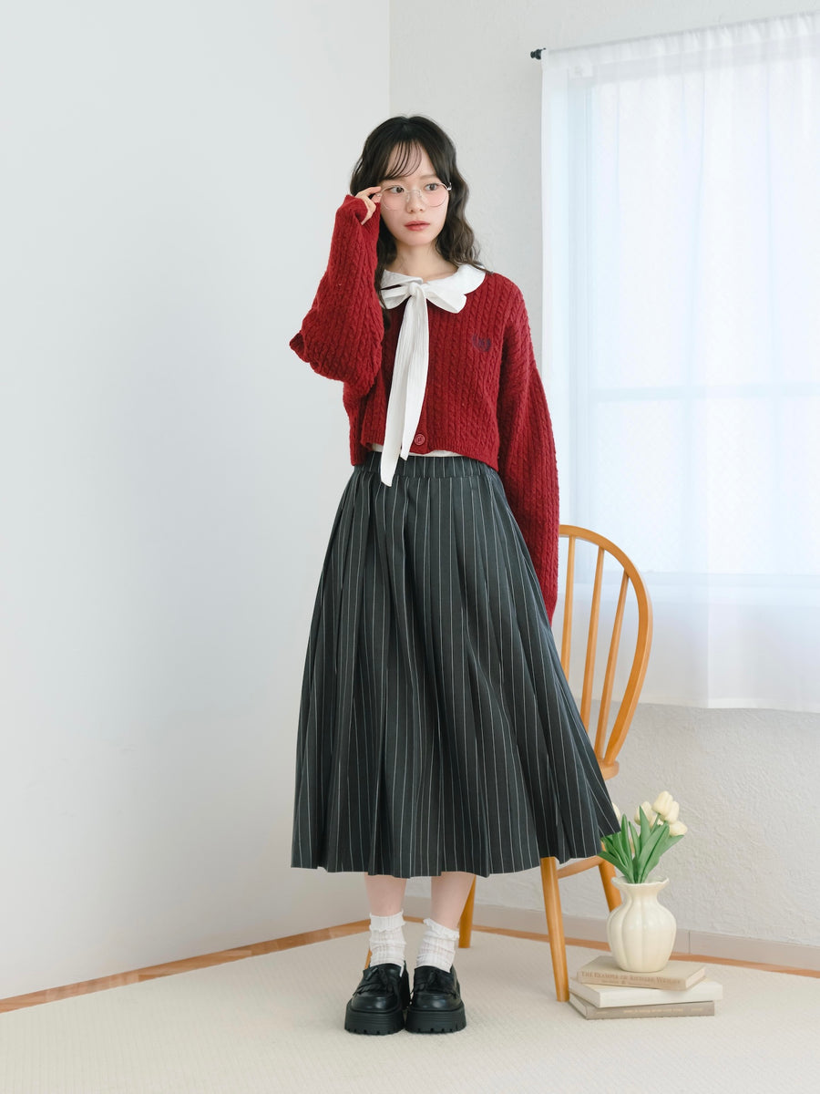 厚底タッセルローファー