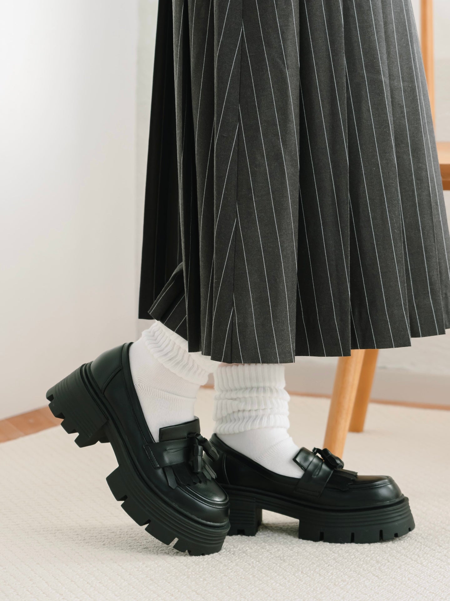 厚底タッセルローファー – mero boutique 2018