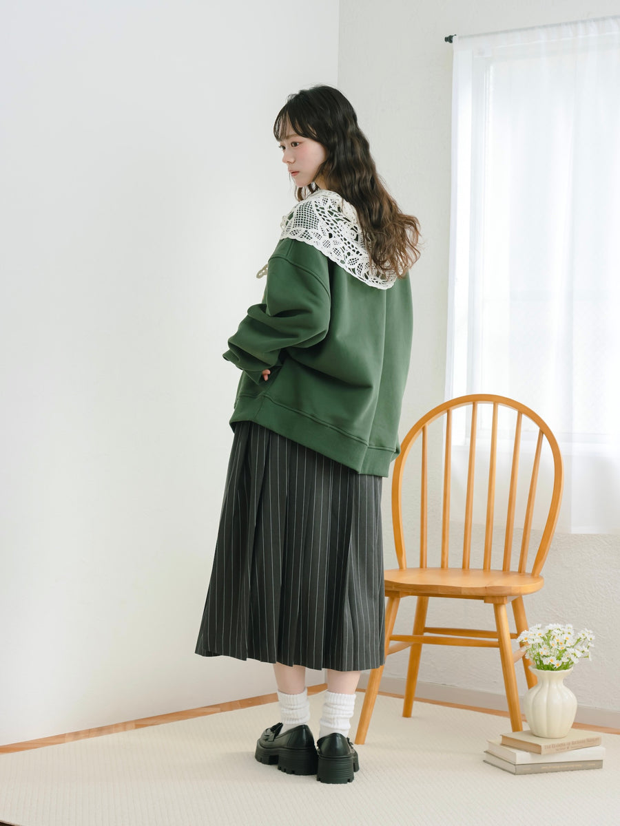 厚底タッセルローファー