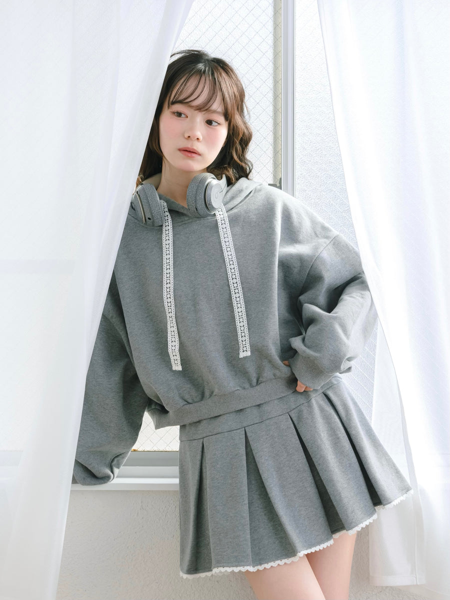 レースパーカーセットアップ