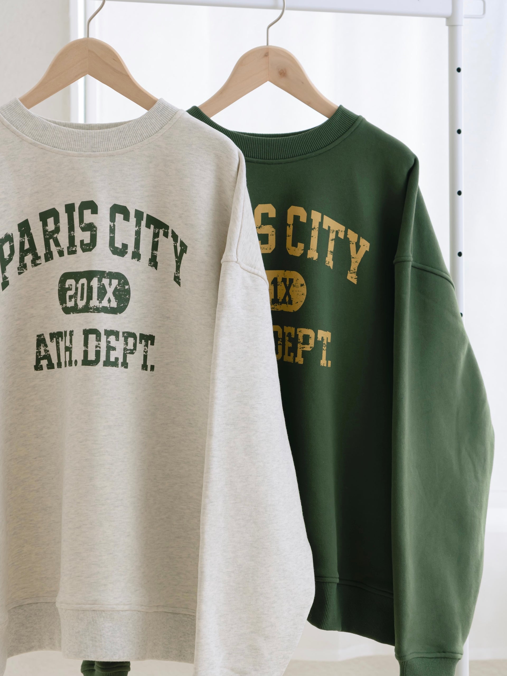 カレッジロゴスウェット　カーキ カレッジロゴスウェット【新色追加】 – mero boutique 2018