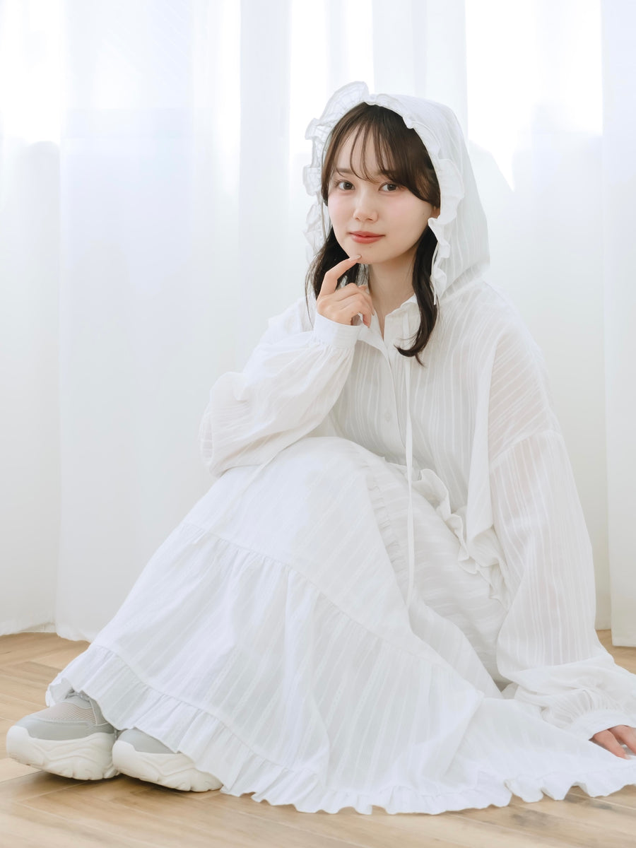レースティアードスカート