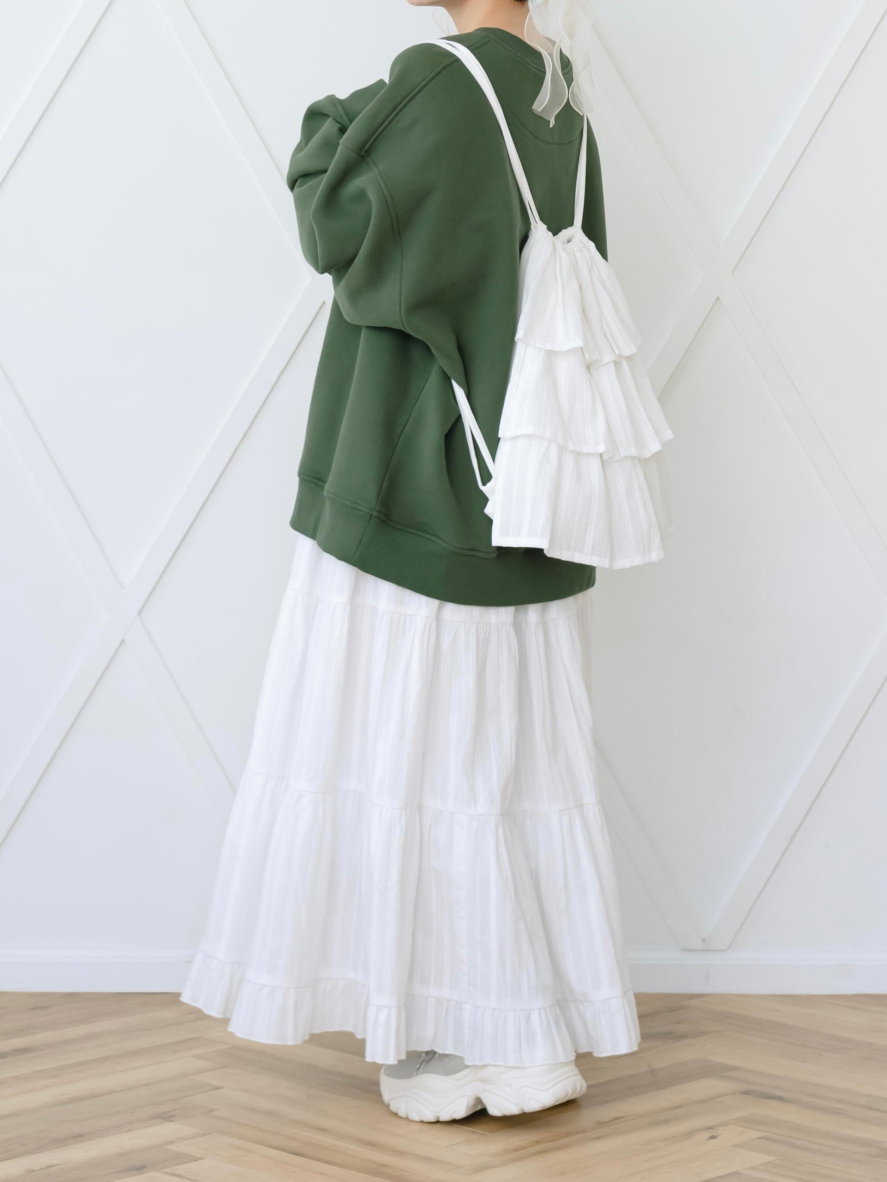 レースティアードスカート