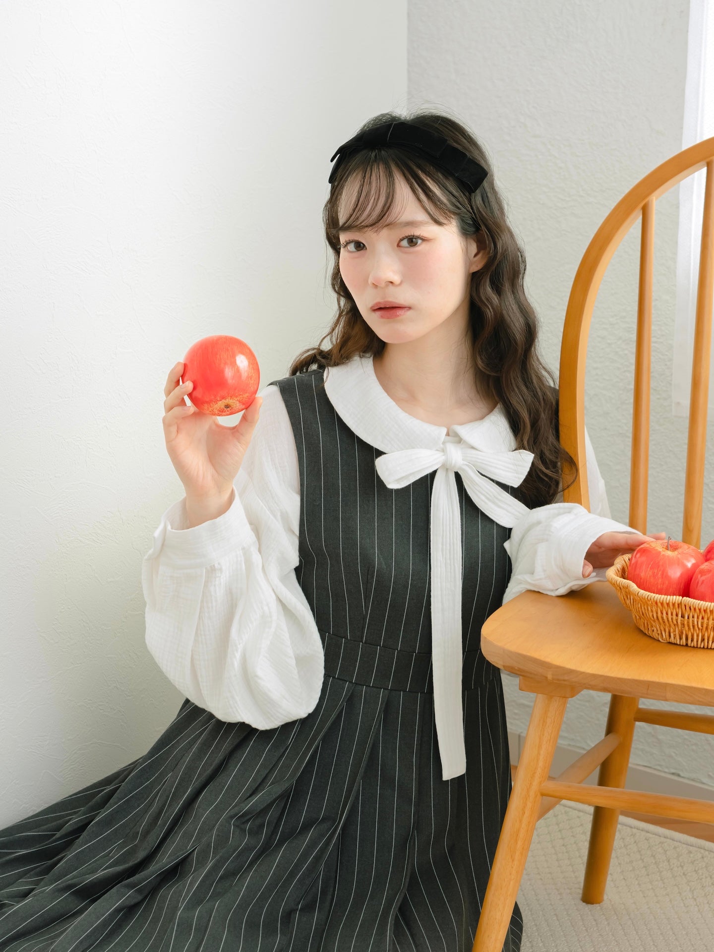 ストライプジャンパースカート – mero boutique 2018