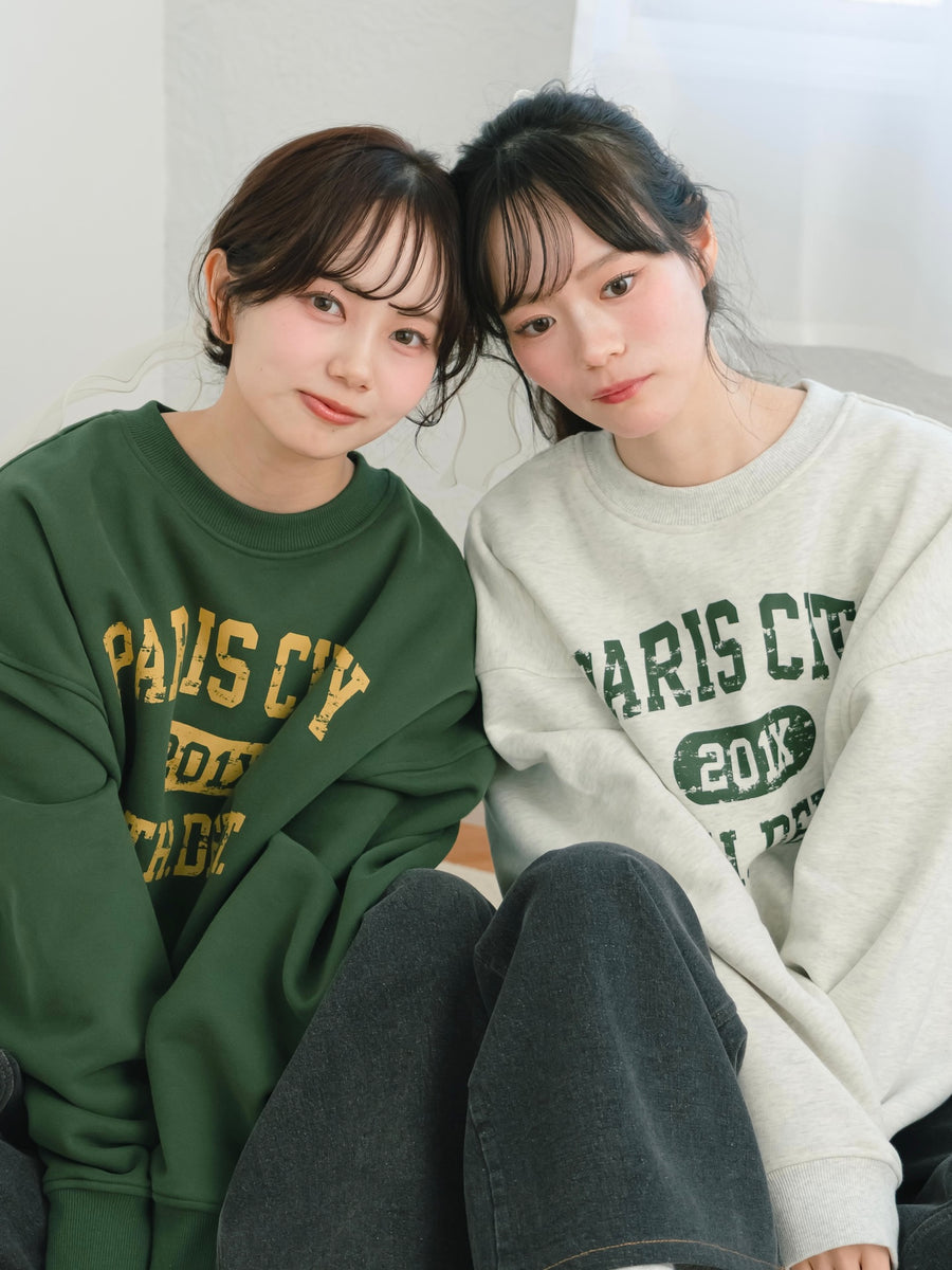 カレッジロゴスウェット【新色追加】