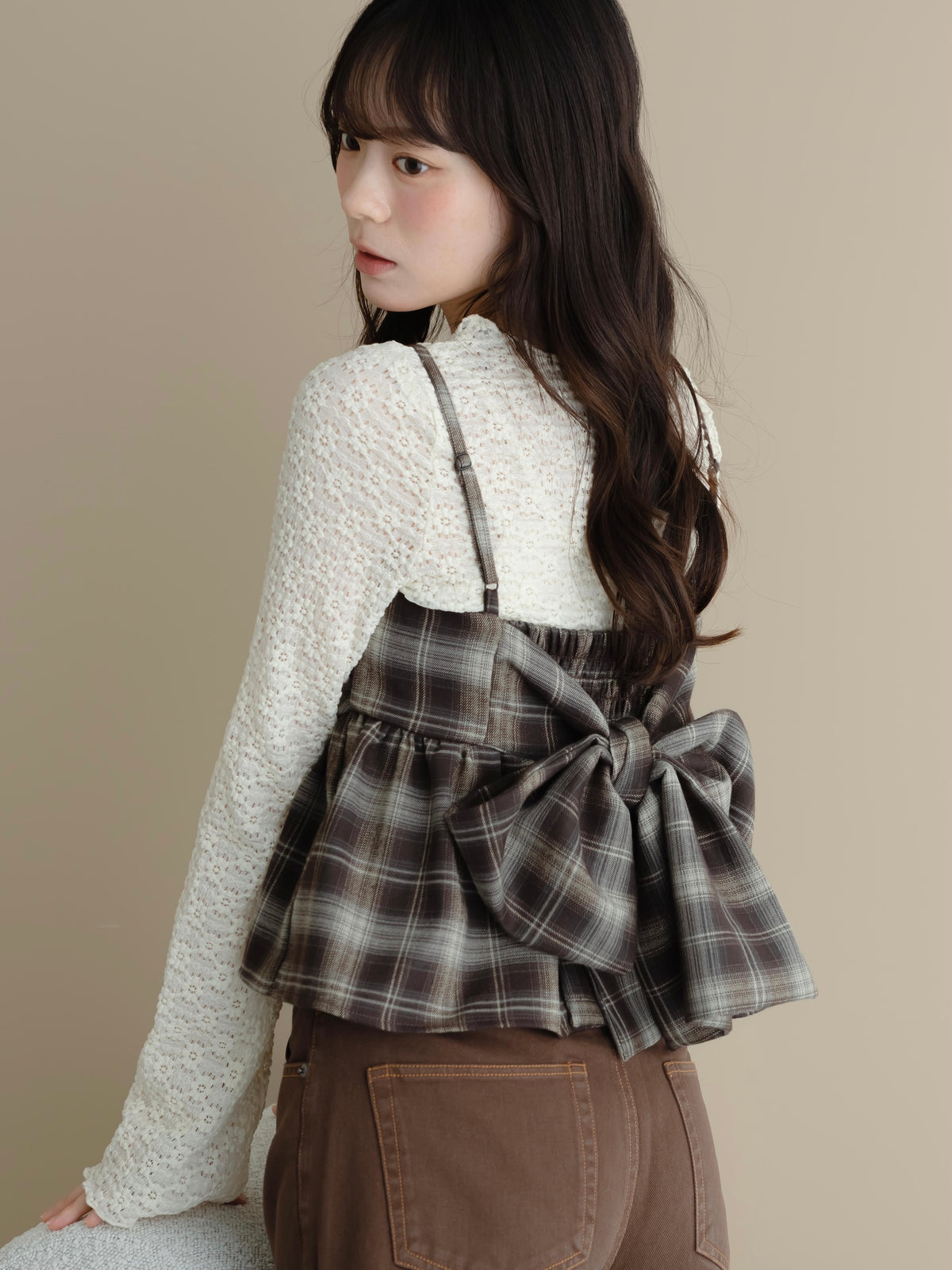 バックリボンビスチェ【10月27日再入荷】