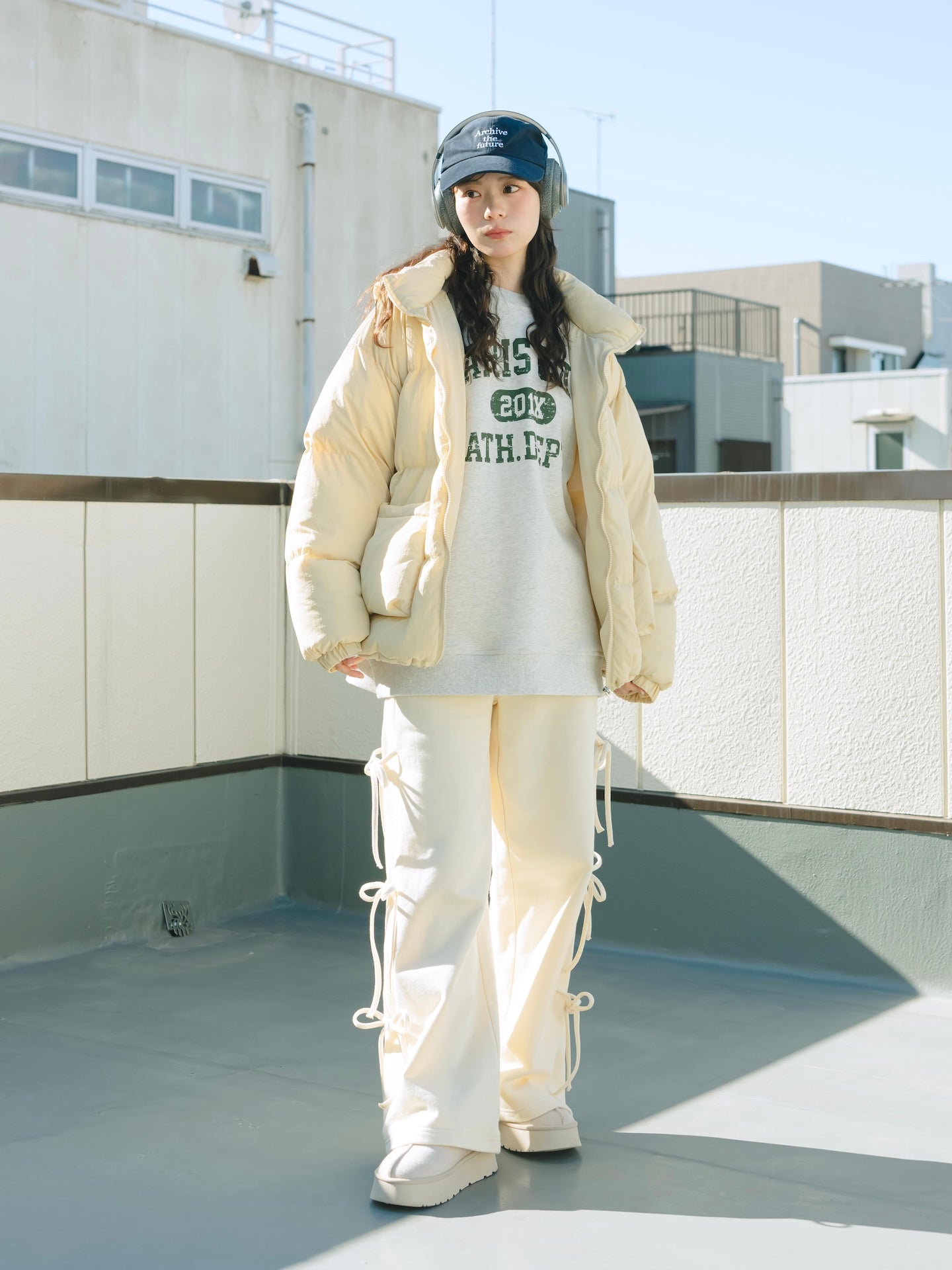 サイドリボンスウェットパンツ – mero boutique 2018