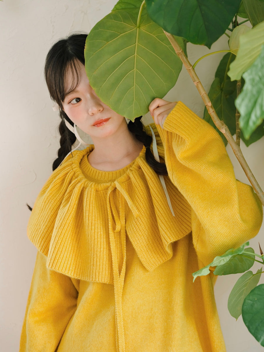 3wayフリルニット