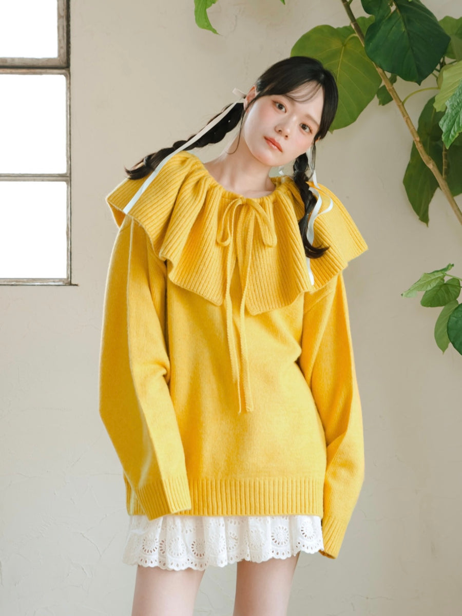 3wayフリルニット