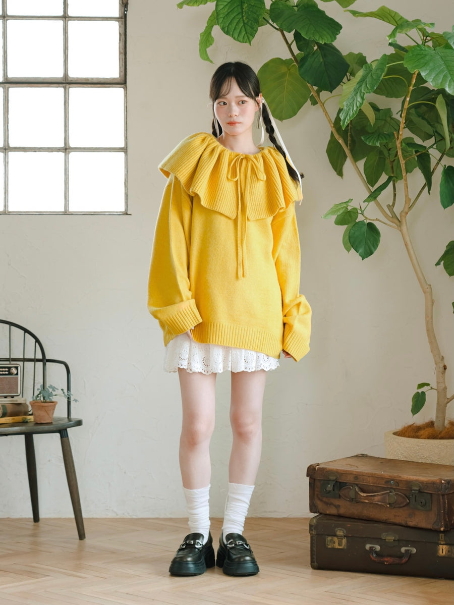 3wayフリルニット