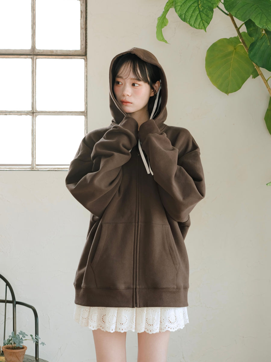オーバーサイズジップパーカー【10/14販売開始】