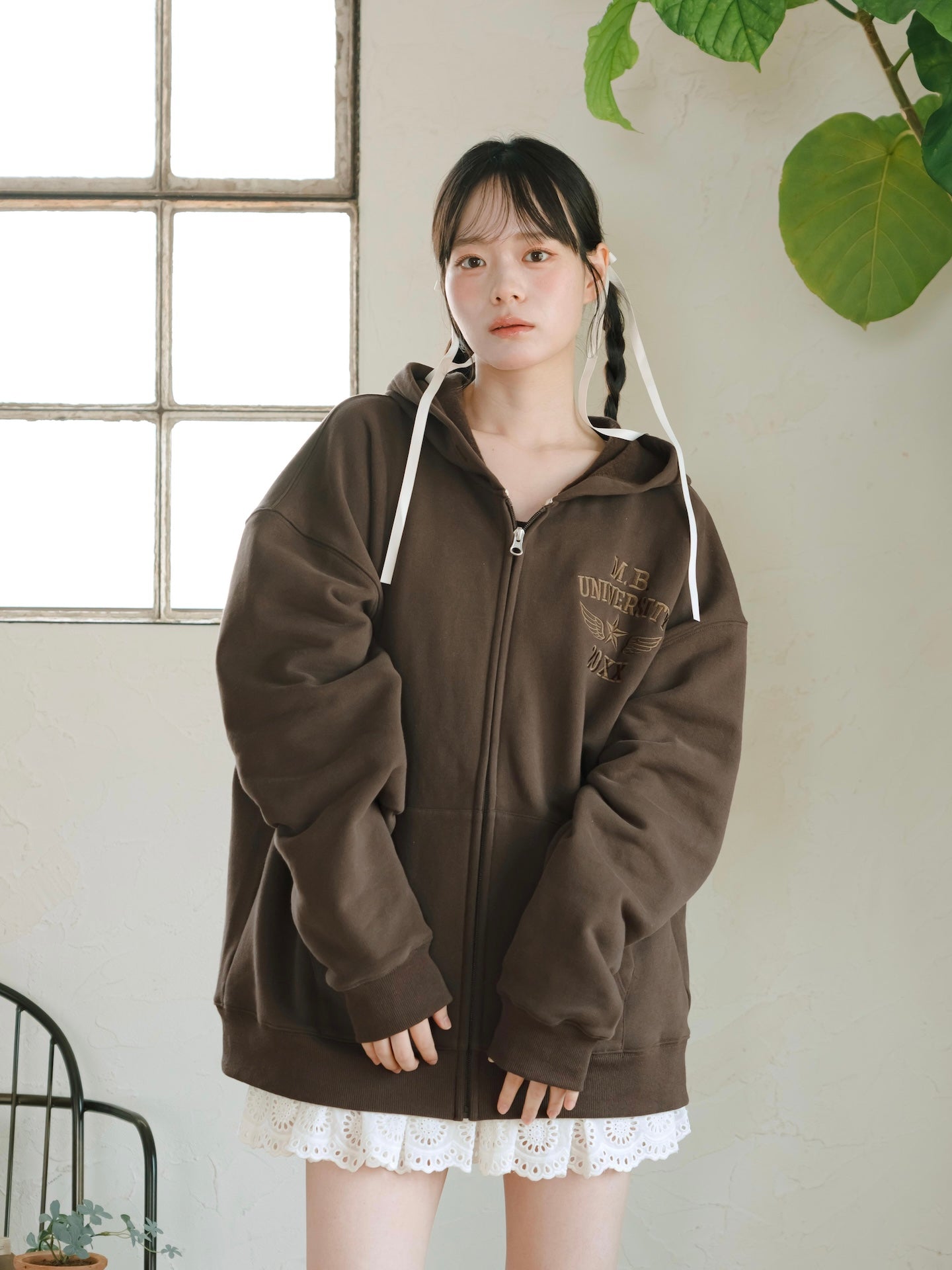 オーバーサイズジップパーカー – mero boutique 2018