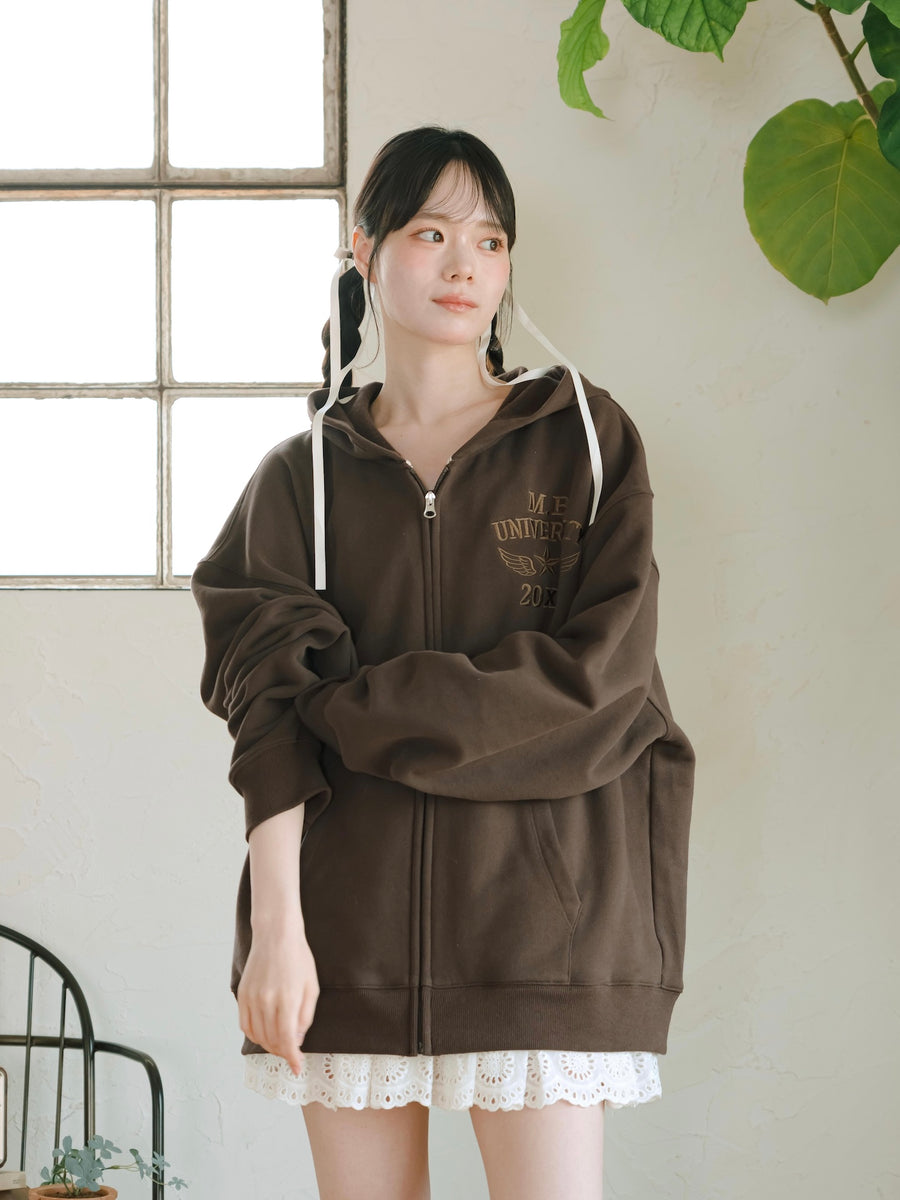 オーバーサイズジップパーカー【10/14販売開始】