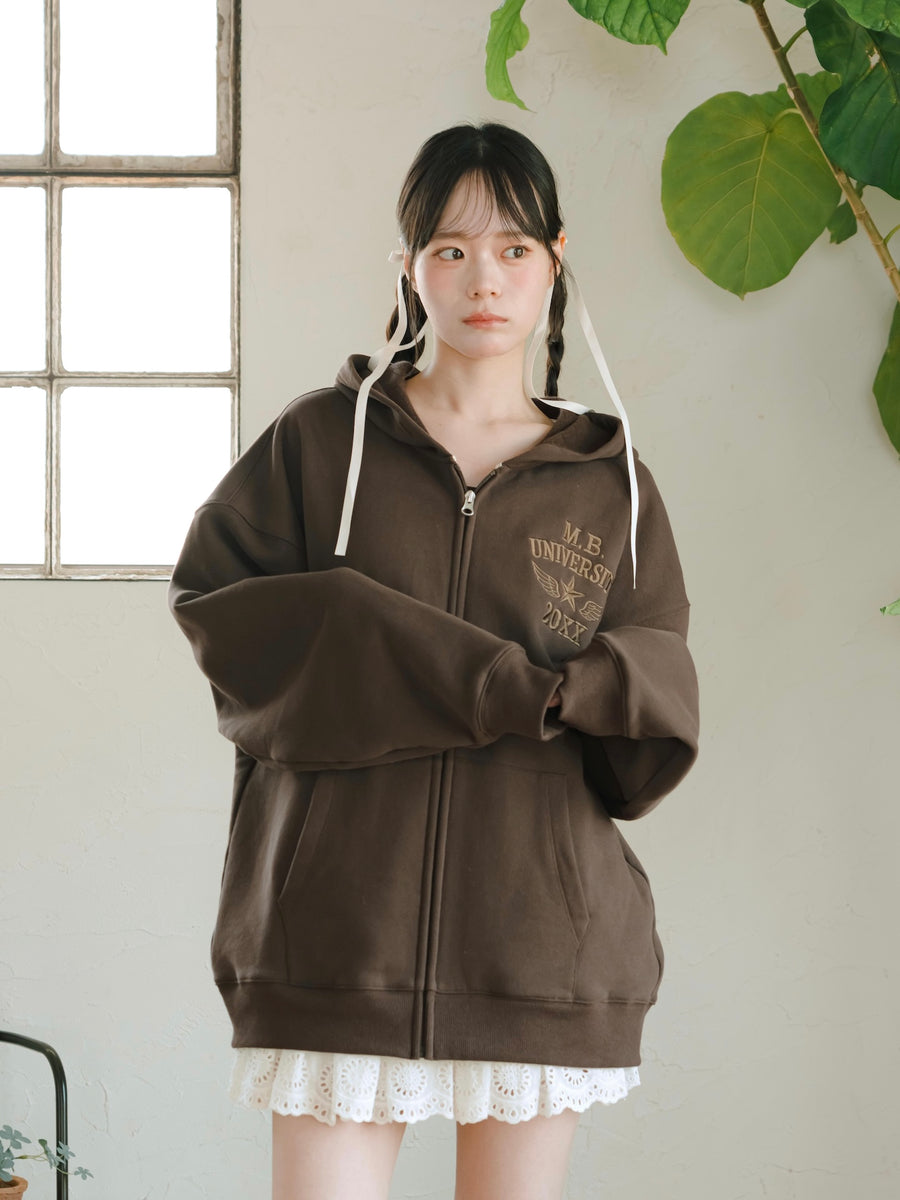 オーバーサイズジップパーカー【10/14販売開始】