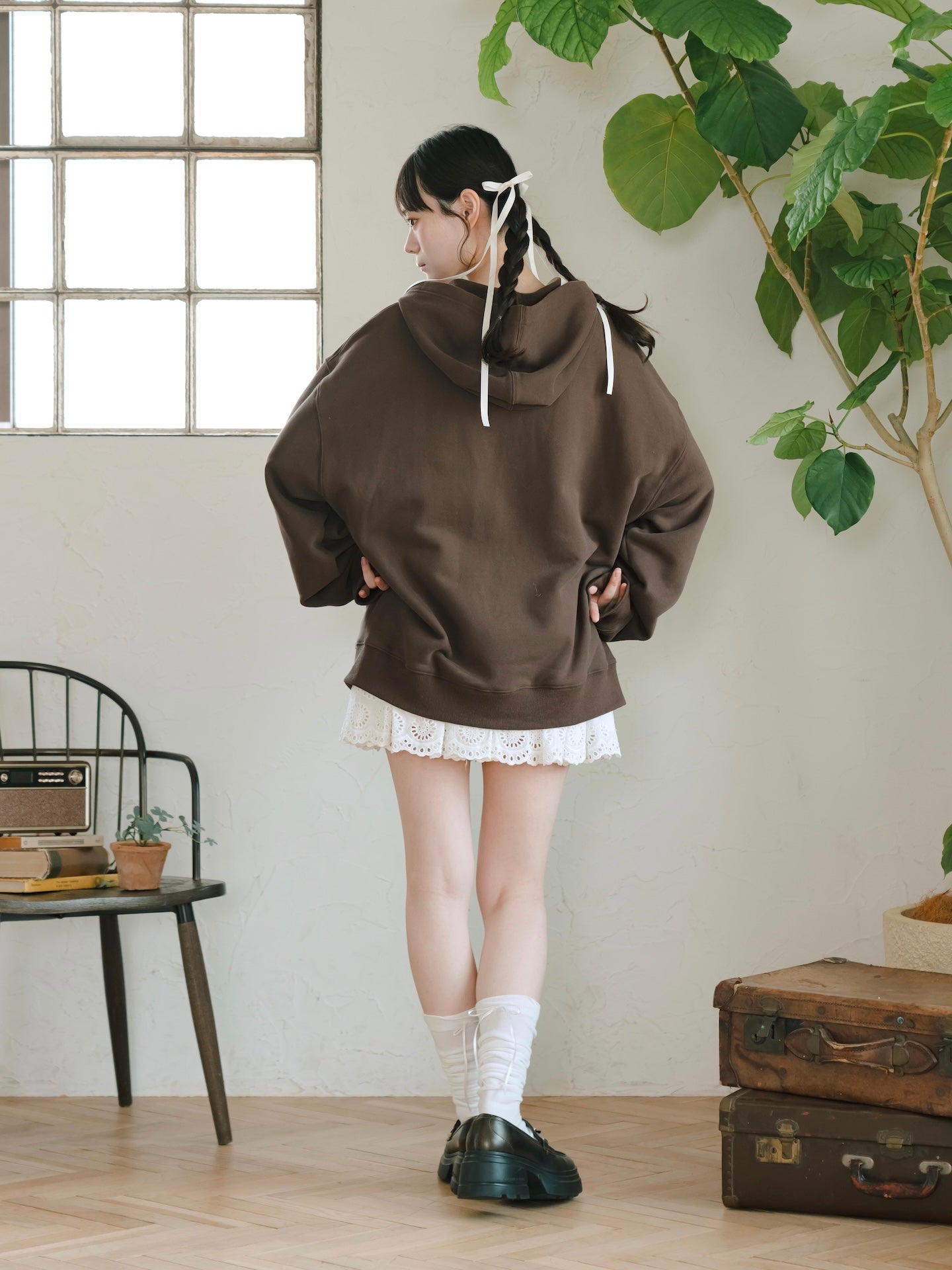 オーバーサイズジップパーカー – mero boutique 2018