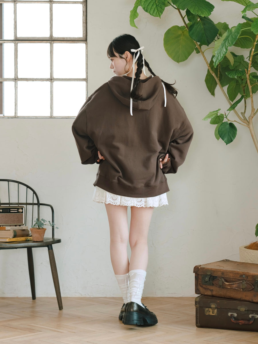 オーバーサイズジップパーカー【10/14販売開始】