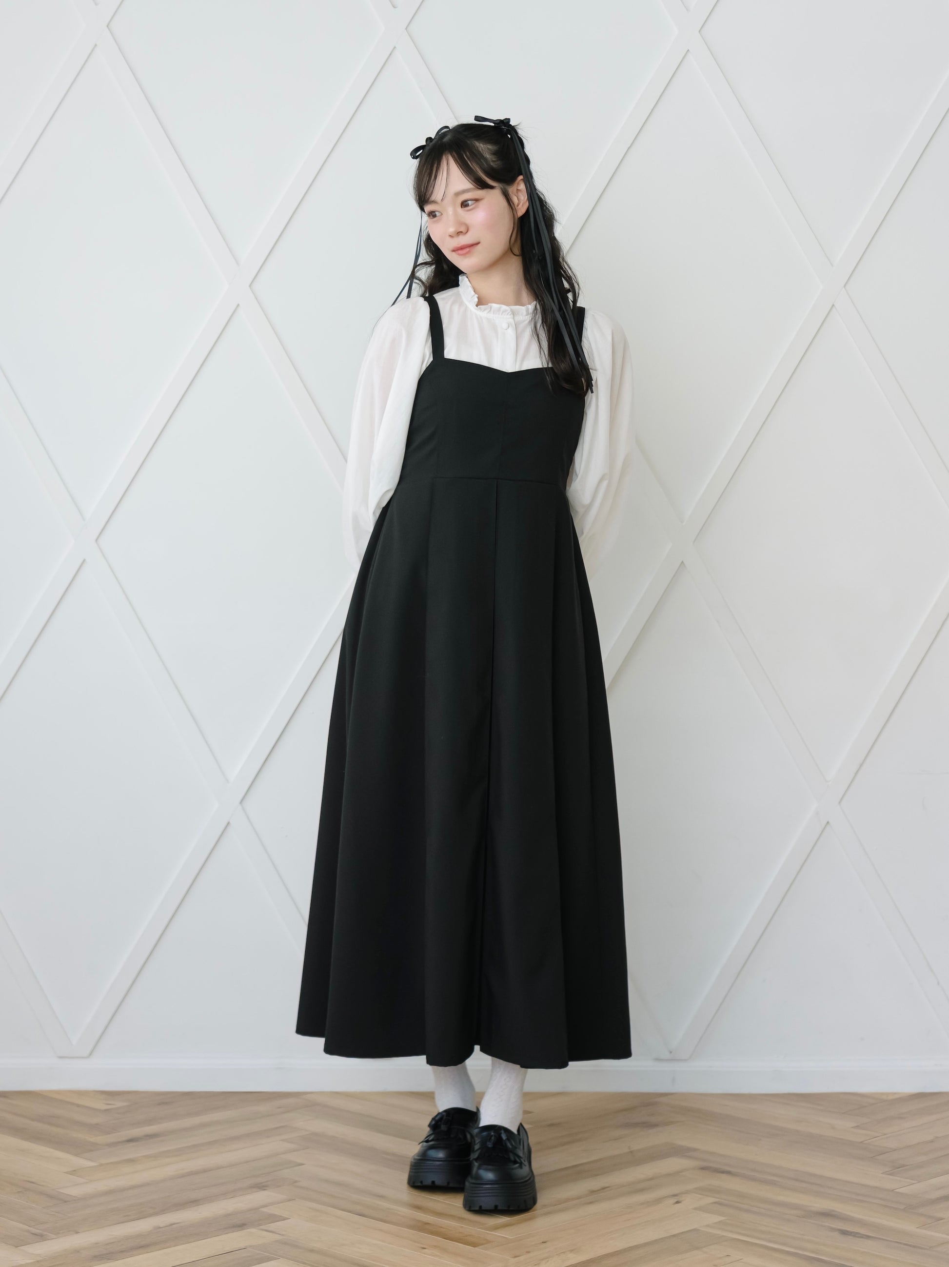 プリーツジャンパースカート