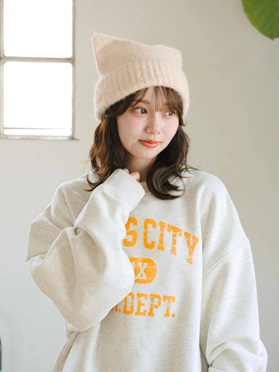 ネコミミニット帽【10/14販売開始】