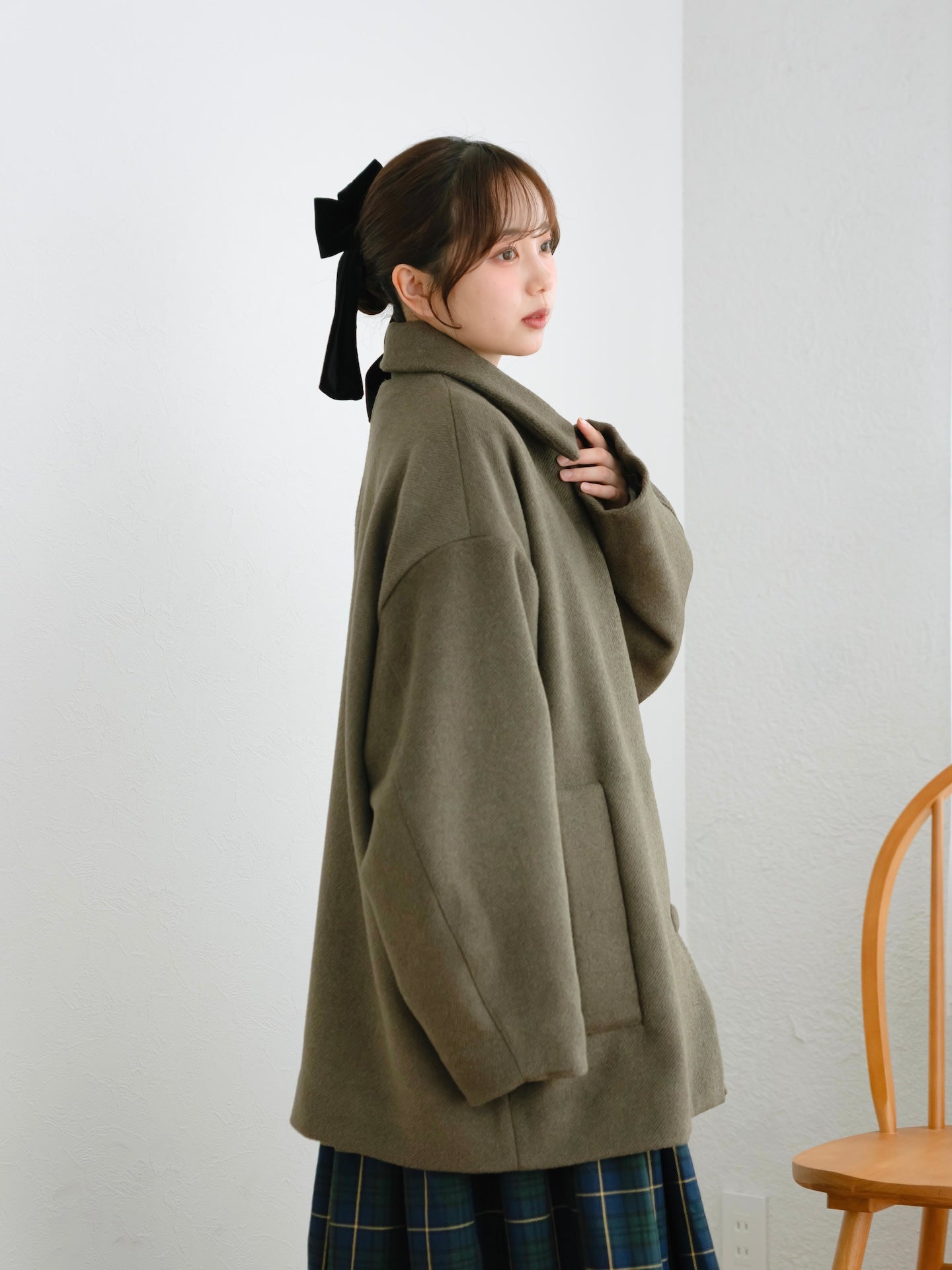 オーバーサイズミドルコート/最新作 mero boutique 2018 オーバーサイズミドルコート – mero boutique 2018