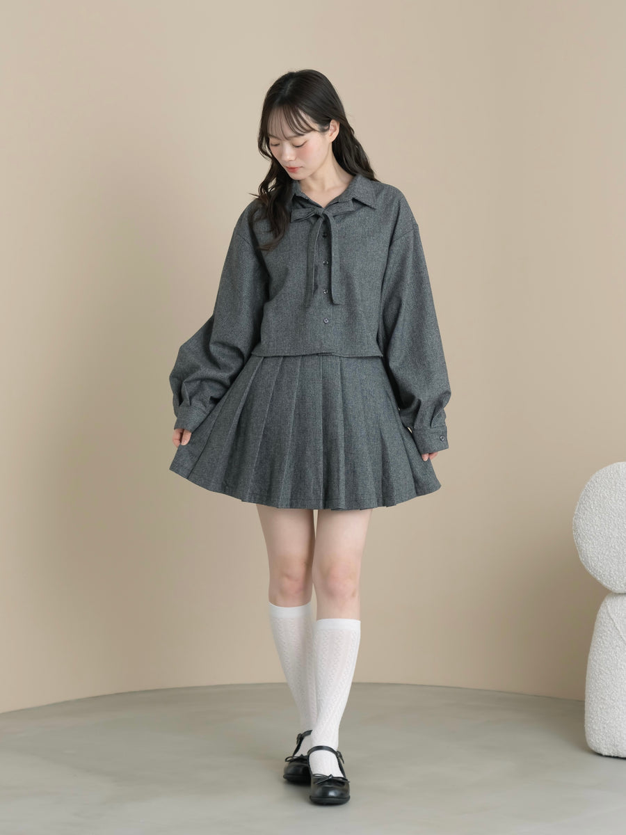 チェックリボンセットアップ【9月15日再入荷&新色追加】