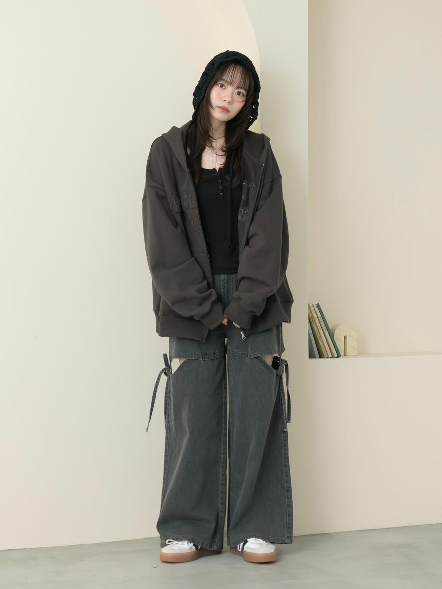カットオフデニムパンツ【10月13日発売開始】