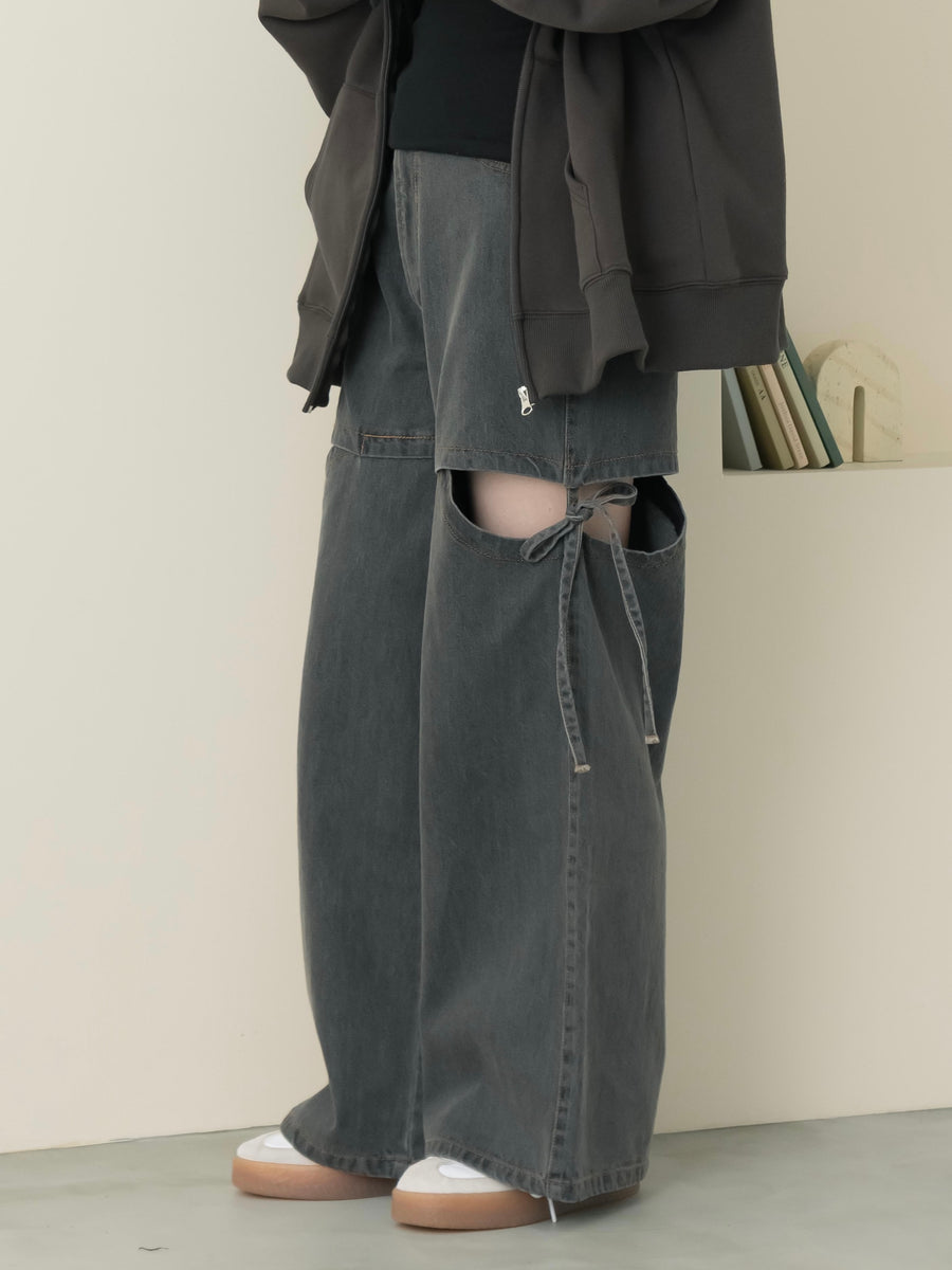 カットオフデニムパンツ【10月13日発売開始】