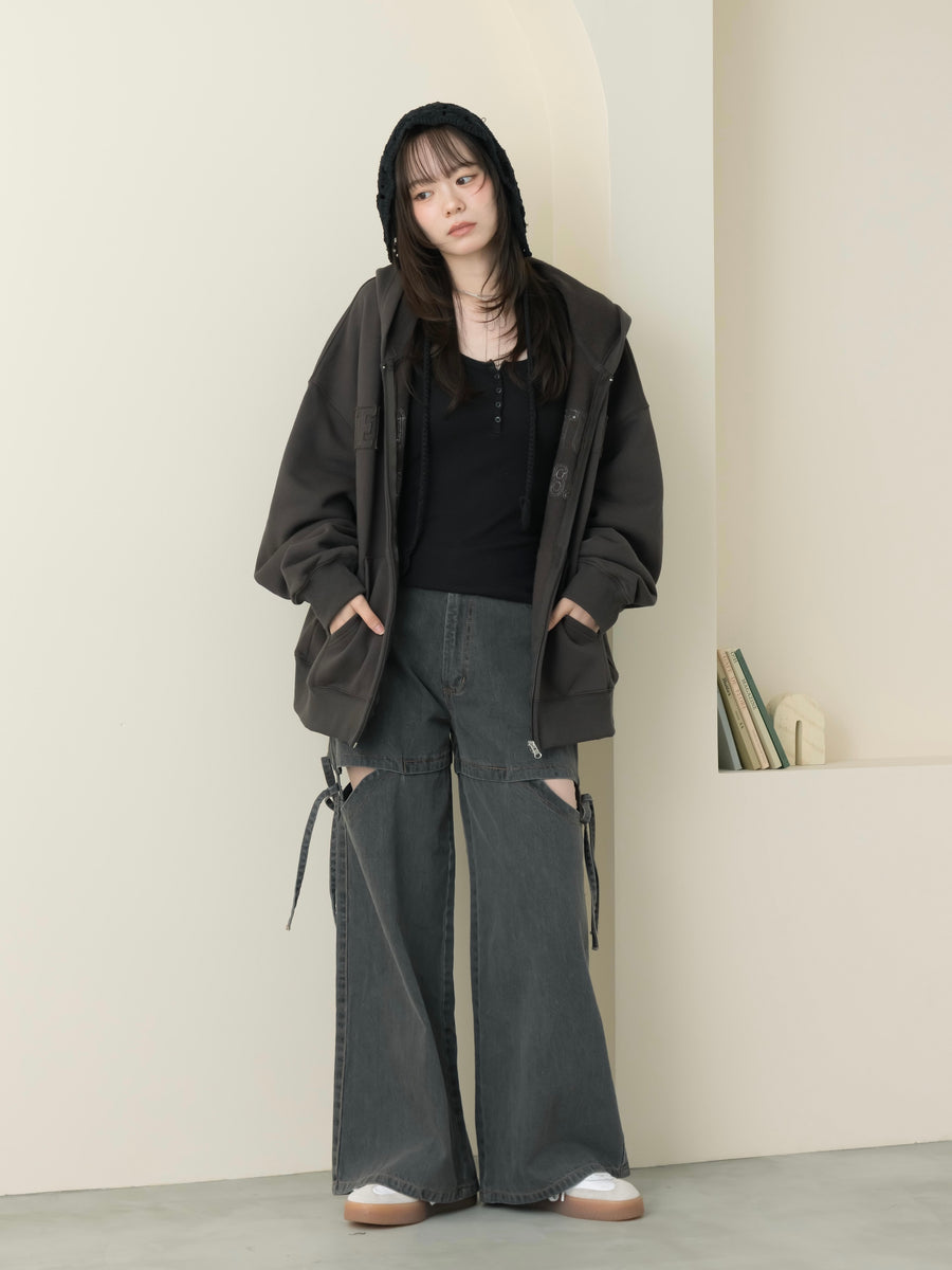 カットオフデニムパンツ【10月13日発売開始】