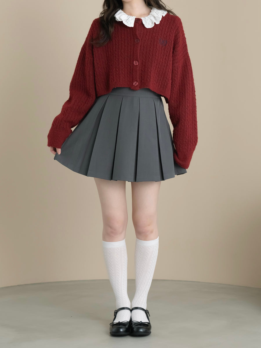ボックスプリーツミニスカート【10月13日発売開始】