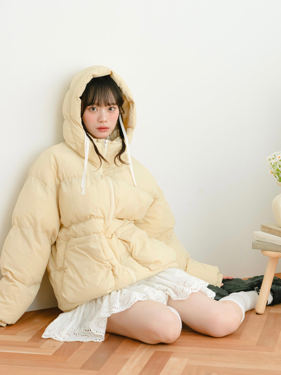 モコモコ中綿ジャケット