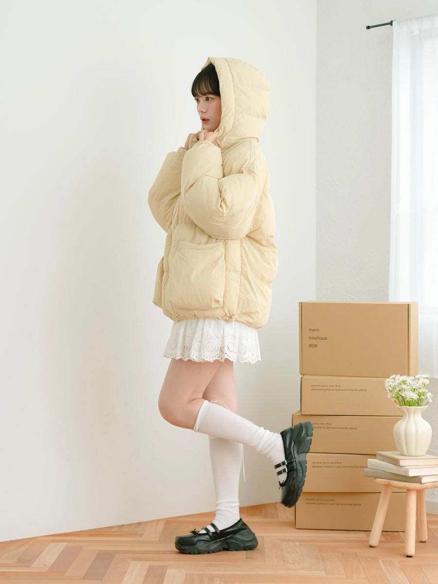 モコモコ中綿ジャケット