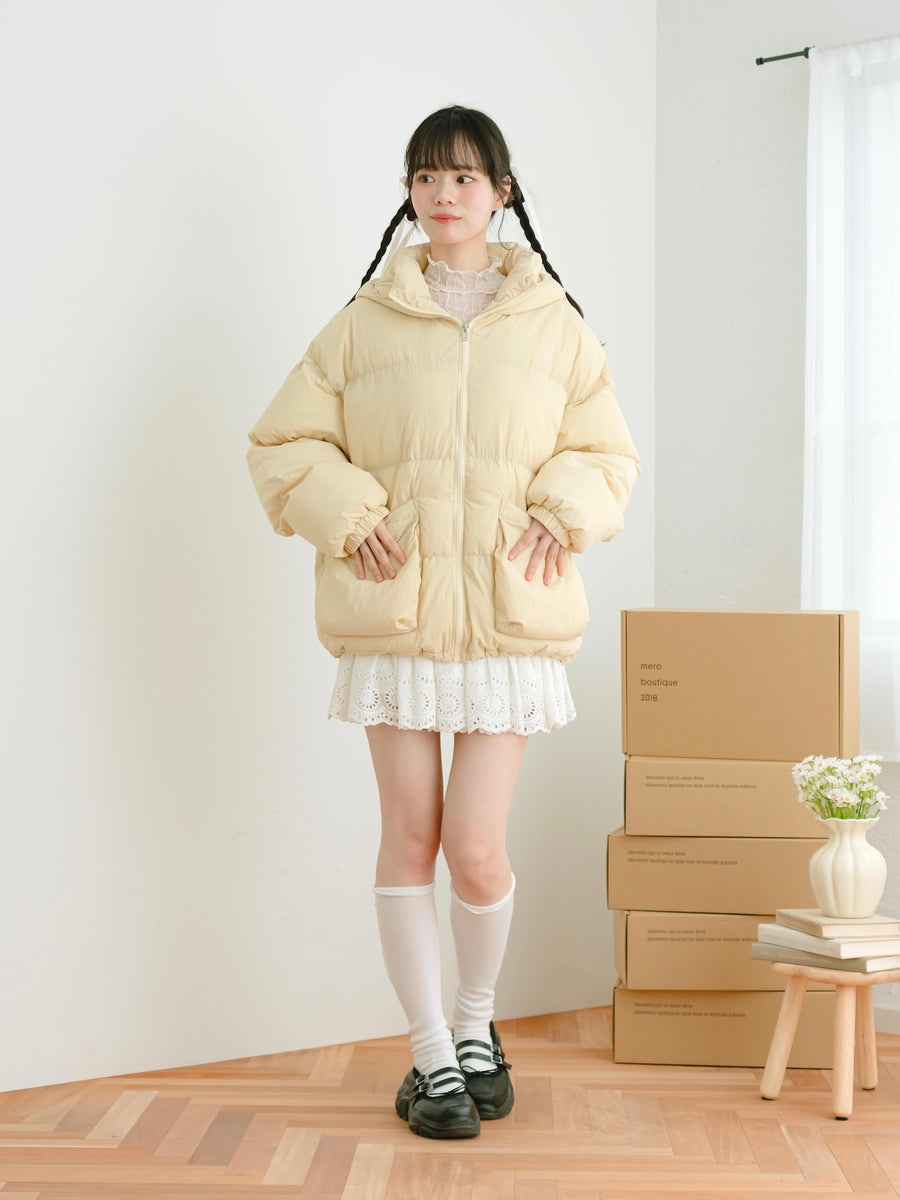 モコモコ中綿ジャケット