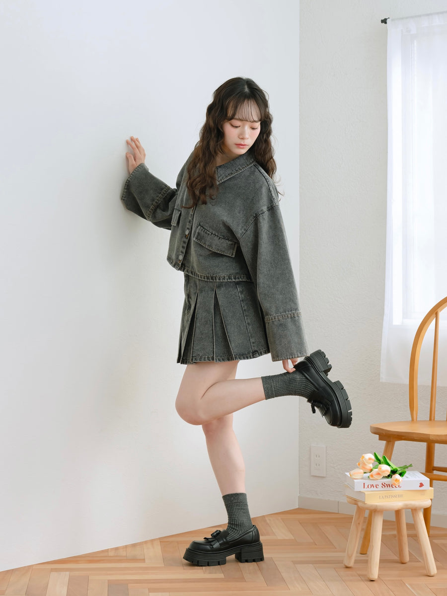 ノワールデニムセットアップ