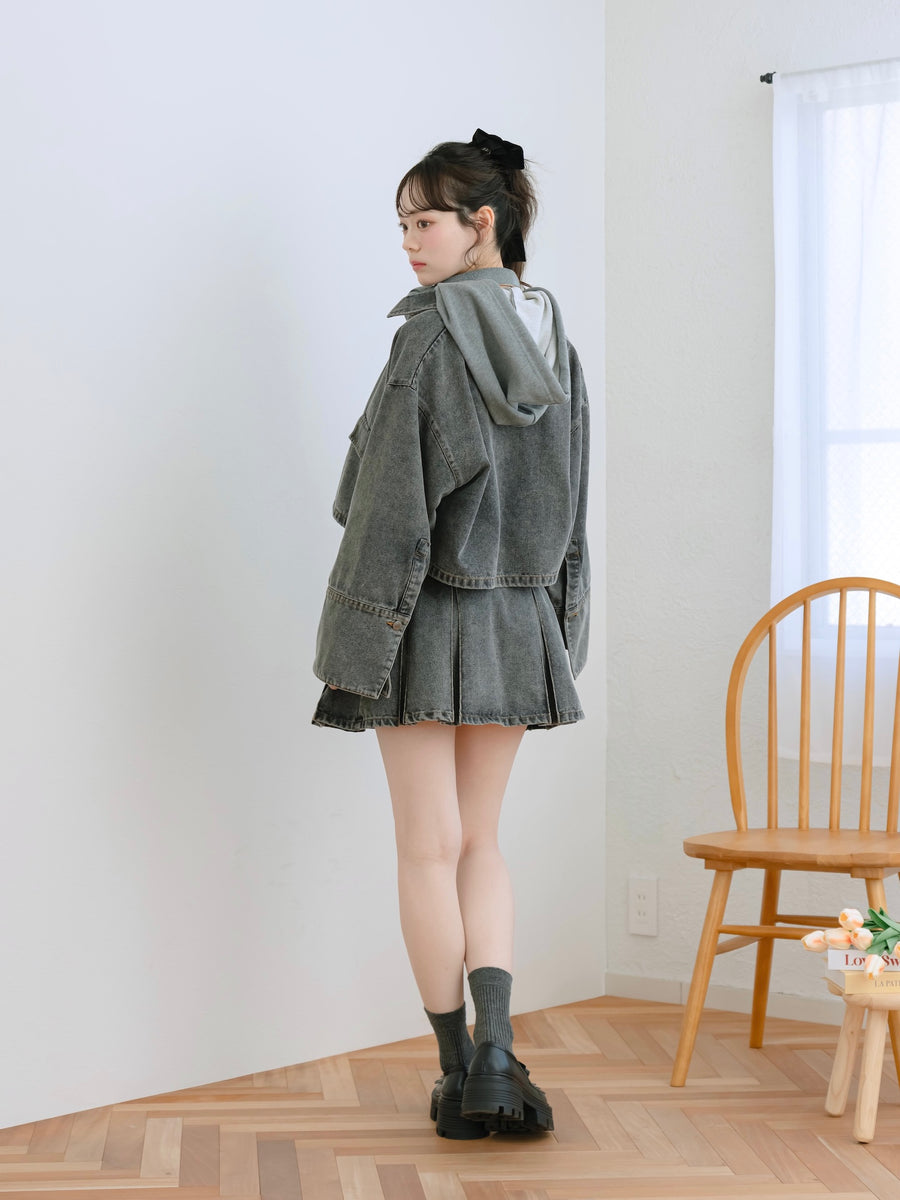 ノワールデニムセットアップ