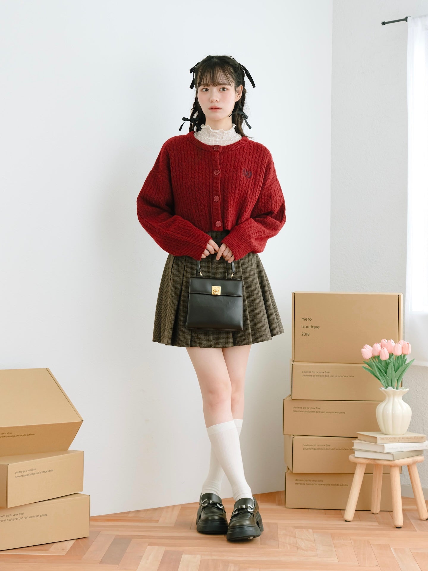 スクールライクカーディガン – mero boutique 2018