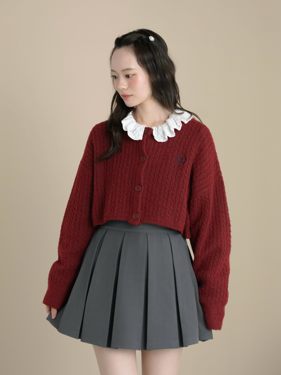 ボックスプリーツミニスカート【10月13日発売開始】