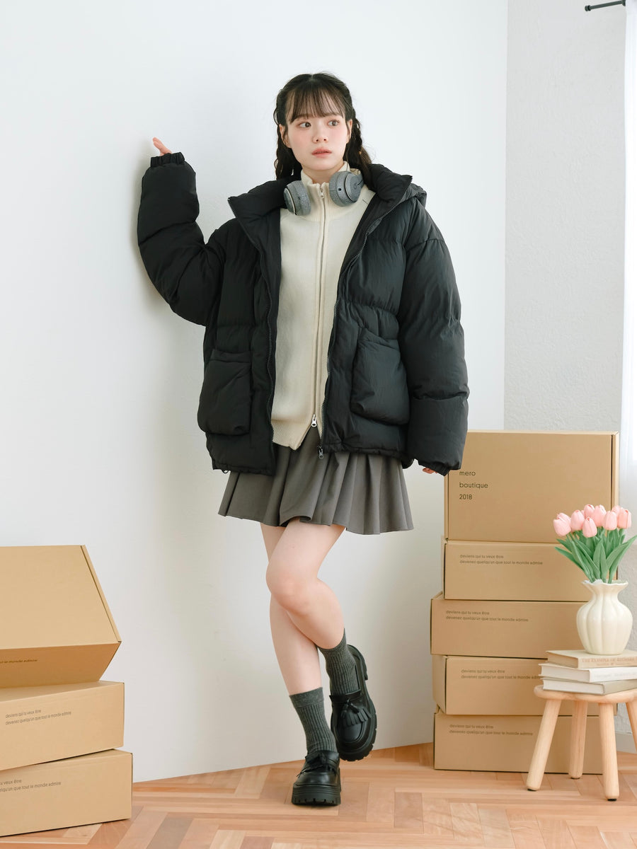 モコモコ中綿ジャケット