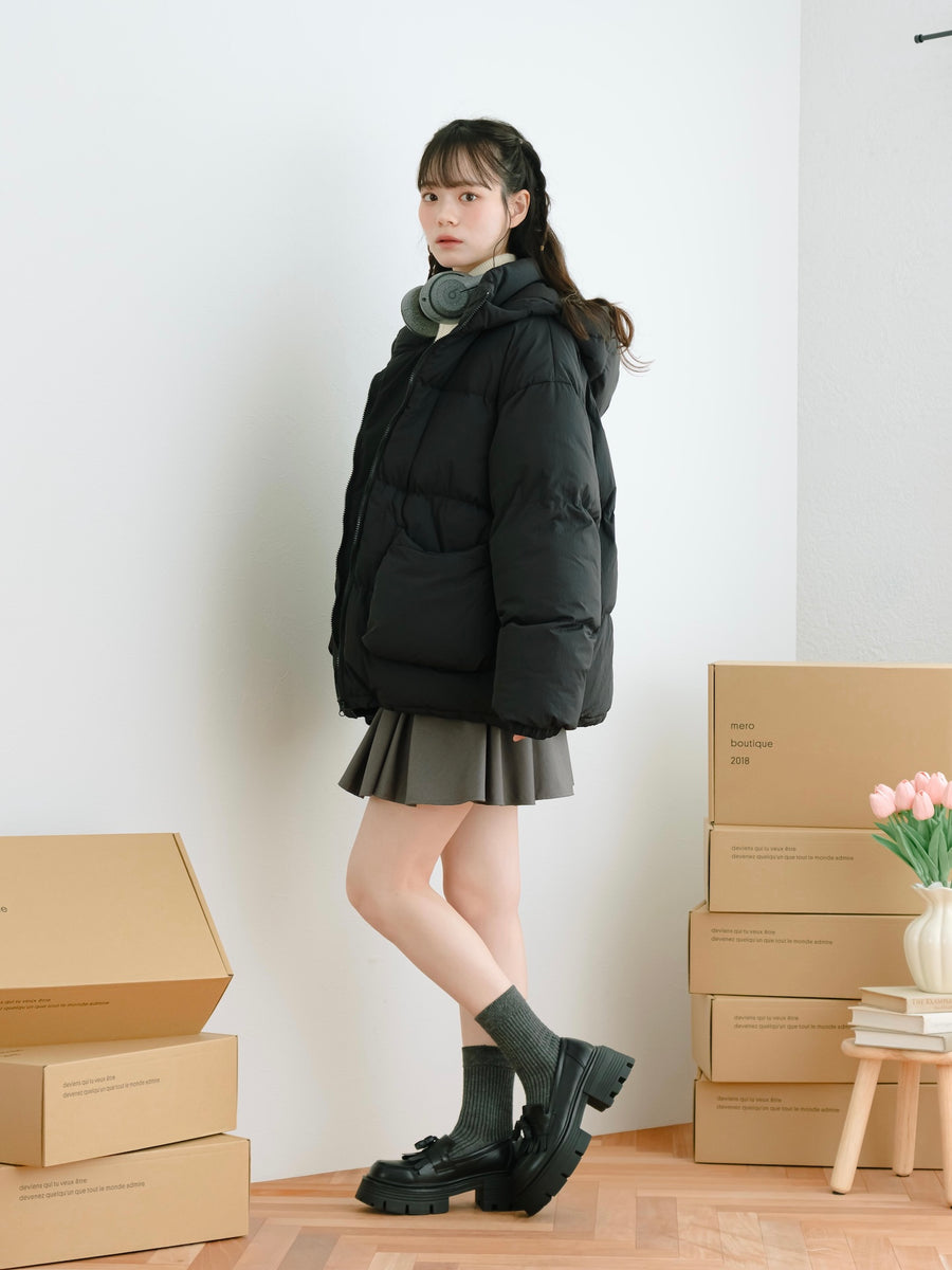 モコモコ中綿ジャケット