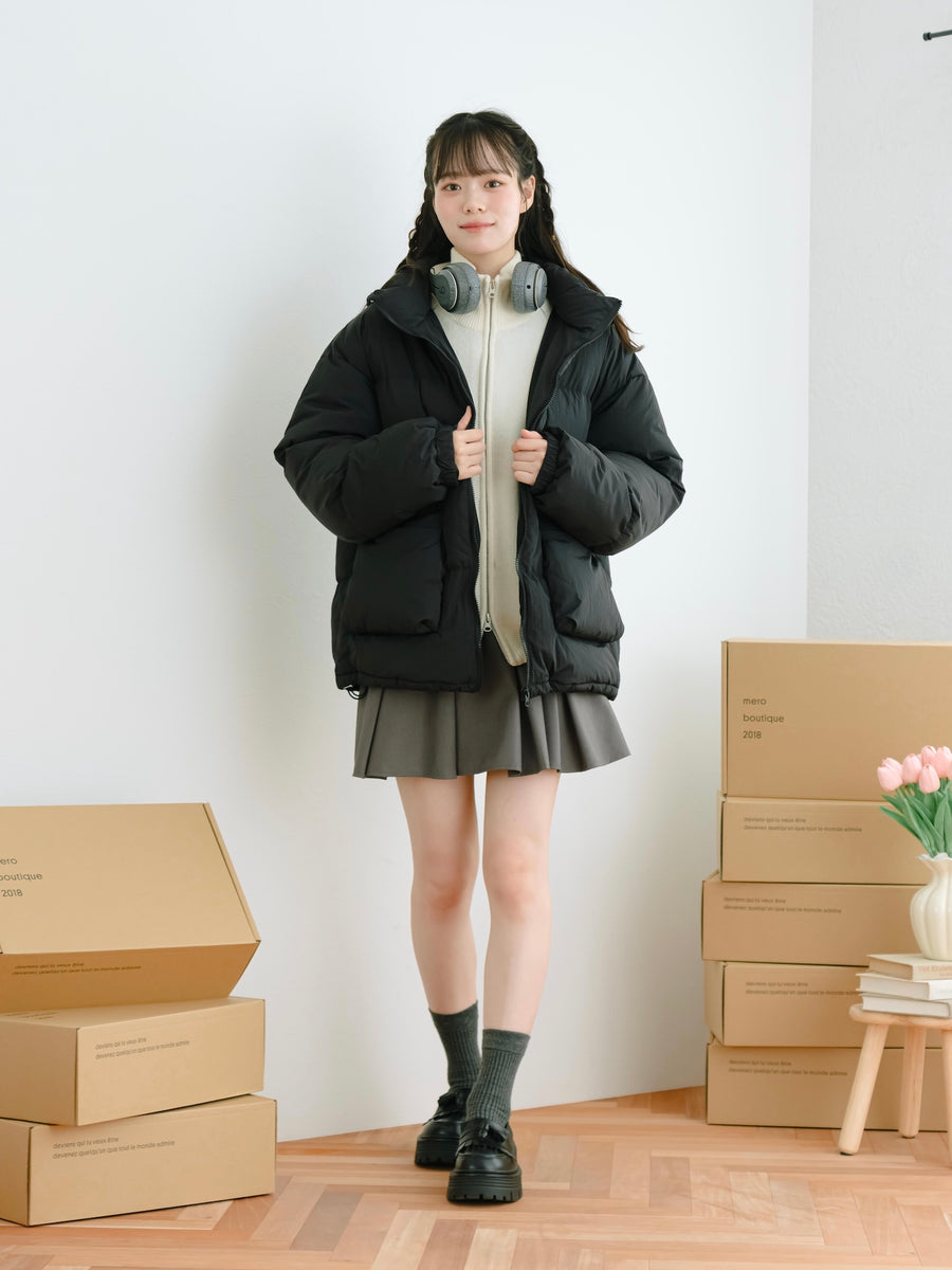 モコモコ中綿ジャケット