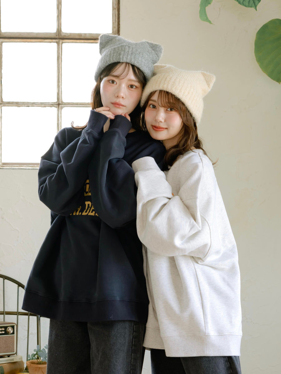 ネコミミニット帽【10/14販売開始】