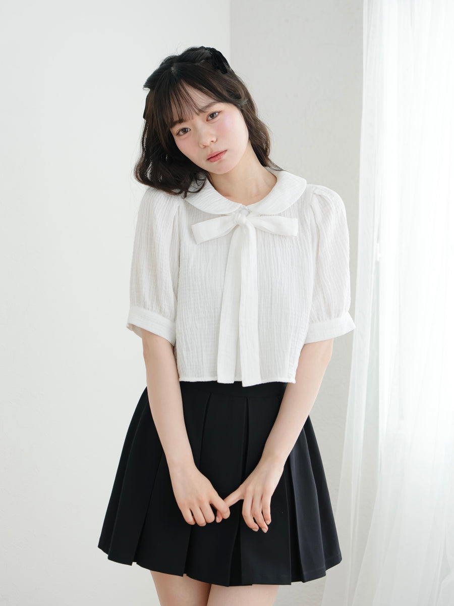 まるえりガーゼサマーブラウス【7月21日発売】