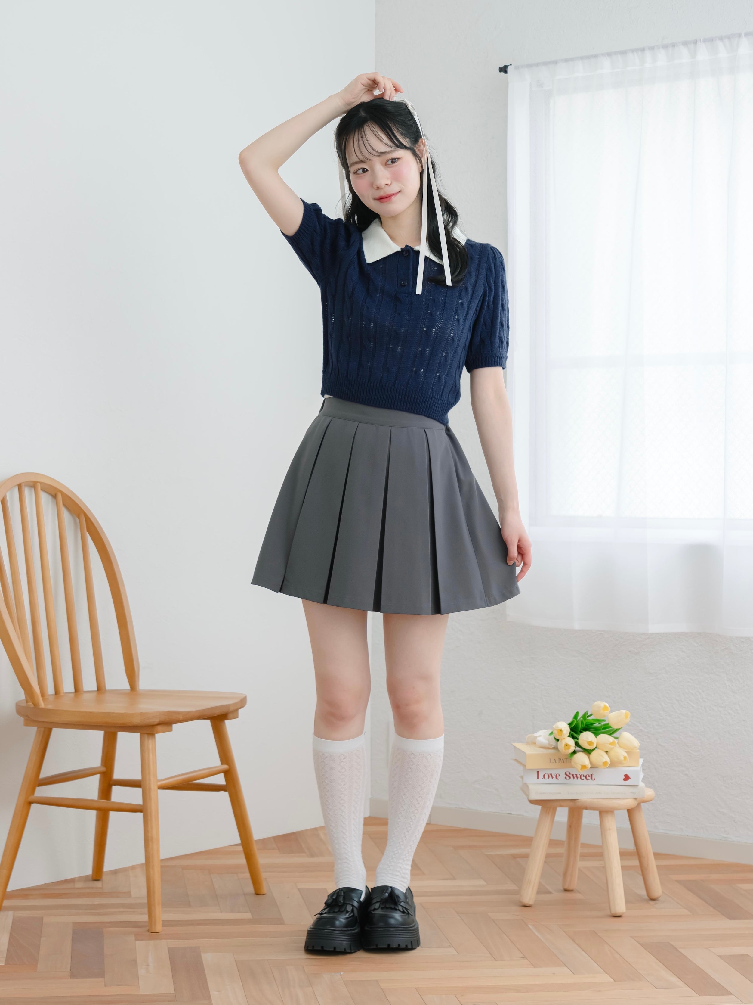 スクールライクサマーニット – mero boutique 2018